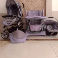 ست کالسکه و صندلی غذای برند کاپلا