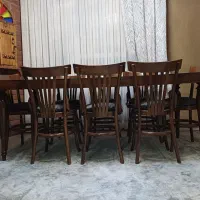 میز غذاخوری نهار خوری لهستانی ۸ نفره