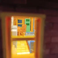 ماکت کلبه|مجسمه، تندیس، ماکت|رودسر, |دیوار