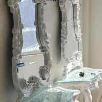 آینه|آرایشگاه و سالن‌های زیبایی|لاهیجان, شیشه گران|دیوار