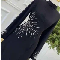 دوخت سنگدوزی لباس مجلسی