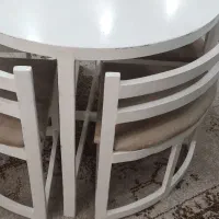 باسلام میز ناهاری  4نفره|میز و صندلی غذاخوری|شیراز, شریف‌آباد|دیوار