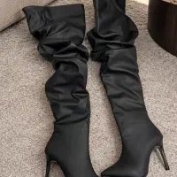 بوت بلند مجلسی چروکی زنانه سایز ۴۱