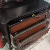 دراور با اینه وکتابخانه|جاکفشی، کمد، دراور|الوند, |دیوار