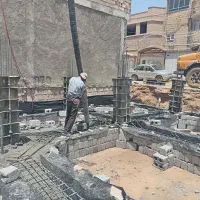 اجرای سفتکاری کامل با مصالح و بدون مصالح|خدمات پیشه و مهارت|نجف‌آباد, الله اکبر|دیوار