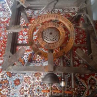 اجاق گاز  و دیگ بزرگ هیئتی