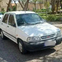 پراید سفید ۹۶ دوگانه فول