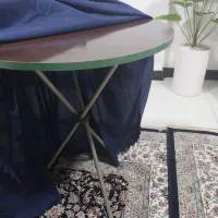 میز خاطره با ترمه و‌ساتن