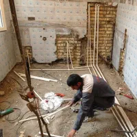 خورده کاری ساختمان لوله کشی برق کشی و...