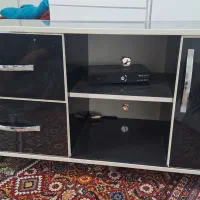 زیرتلویزیون ام دی اف مشکی خیلی زیباوشیک