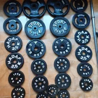 80KG دمبل و دستگاه بدنسازی خانگی 18 حالته...