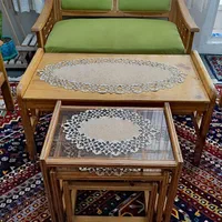 مبل ۷ نفره|مبلمان خانگی و میز عسلی|شیراز, طلاب|دیوار