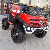 ماشین شارژی بنز آفرودی چهارموتور گهواره ای