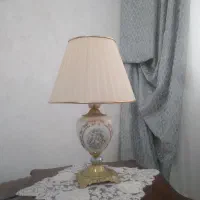 یک جفت آباژور پایه برنز