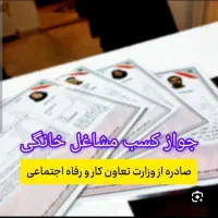 صدور جواز کسب مشاغل خانگی،ثبت نام وام اشتغال زایی|خدمات مالی، حسابداری، بیمه|اصفهان, سعادتآباد|دیوار