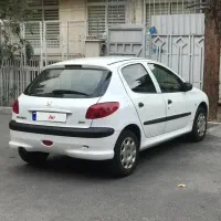 پژو 206 تیپ 2 - سفید - مدل 98|خودرو سواری و وانت|تهران, شهرک آتی شهر|دیوار
