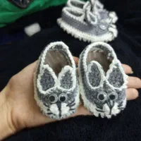 انواع پاپوش بافتنی