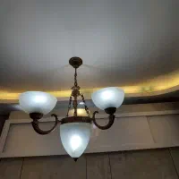 لوستر کریستالی  درحد نو