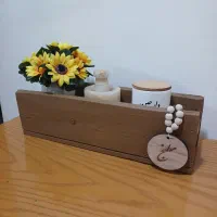 ظرف جا شکلاتی استندچوبی آشپزخانه