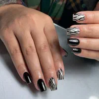 ناخن کاشت ۴۲۰،ترمیم ۲۹۰طراحی رایگان|خدمات آرایشگری و زیبایی|جیرفت, |دیوار