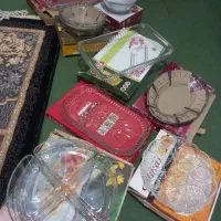 مقداری ظرف یک جا فروخته میشود|ظروف سرو و پذیرایی|بندر ماهشهر, |دیوار