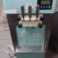 لوازم آبمیوه فروشی ، یخچال مکعبی ، بستنی قیفی