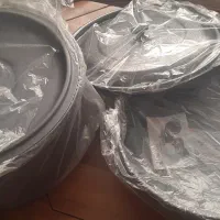 قابلمه تفلون برند لاوان وماهی تابه تفلون برند عروس|ظروف پخت‌وپز|کرج, شهرک جهان‌نما|دیوار