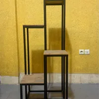 استند چوب و فلز