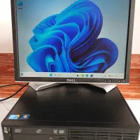 کامپیوتر HP Z200 SFF Workstation با مانیتور Dell