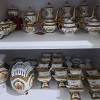 ظروف پذیرایی لیلی و مجنون لردشید دنسی و لمونژ اصل|ظروف سرو و پذیرایی|شیراز, حافظیه|دیوار