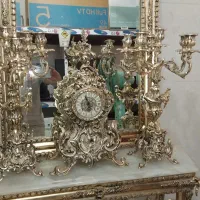 آیینه‌‌شمعدان‌ایتالیایی‌آنتیک ابکاری