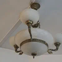 لوستر طرح برنز