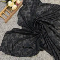 روسری حریر گل برجسته نگینی کره ای(دل آرا-فاطمیه)|لباس|قم, بکایی|دیوار