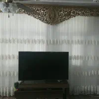 پرده پذیرایی  بسیار شکیل و نو