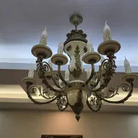 ۳ عدد لوستر برنزی برند نورسازان