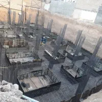 اجرای فونداسیون سقف های فلزی بتونی دیوار برشی