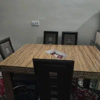 میز ناهار خوری چهار نفره|میز و صندلی غذاخوری|فلاورجان, |دیوار