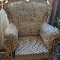 مبل ۷ نفره سلطنتی|مبلمان خانگی و میز عسلی|پرند, |دیوار