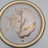 تابلو اسب زرین بریسا لوتوس ابعاد۶۵