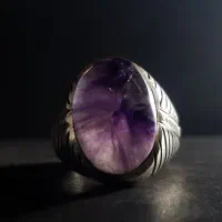 انگشتر نقره آماتیس|جواهرات|گرگان, |دیوار