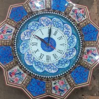 ساعت خاتم و میناکاری|ساعت دیواری و تزئینی|اصفهان, نقش جهان|دیوار