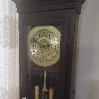 ساعت ایستاده چوبی