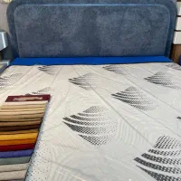 تخت دو نفره خوش رنگ‌ و مدرن