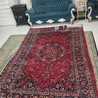 سلام قالی دستباف سالم بدون زدگی وپارگی سالم|فرش|مشهد, بهمن|دیوار