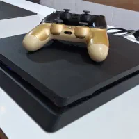 ps4 slim 1tra دیسک خور همراه بازی دو دسته|کنسول، بازی ویدئویی و آنلاین|رویان, |دیوار