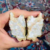 سنگ سفید جاسپر (نقشه ایران) خالص و طبیعی