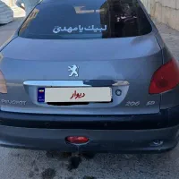 ماشین ۲۰۶|خودرو سواری و وانت|قم, شهرک فاطمیه|دیوار