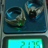 دوعدد انگشتر یاقوت معدنی|جواهرات|آزادشهر, |دیوار