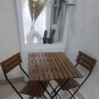 میز صندلی تاشو ترموود 2 تا 6نفره  مدل08