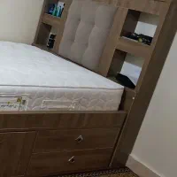 تخت خواب تک نفره و تشک|تخت و سرویس خواب|ری, جوانمرد قصاب|دیوار